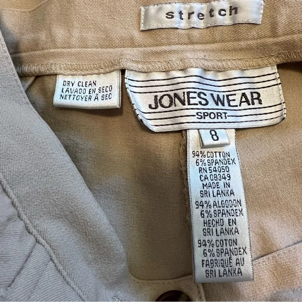 Jones Wear 94% cotton